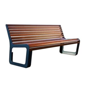 Ławka stalowa Soft bez podłokietnika