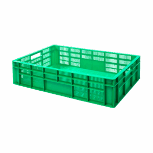 Skrzynka plastikowa n-150 do owoców, warzyw i grzybów 600x400x150 mm