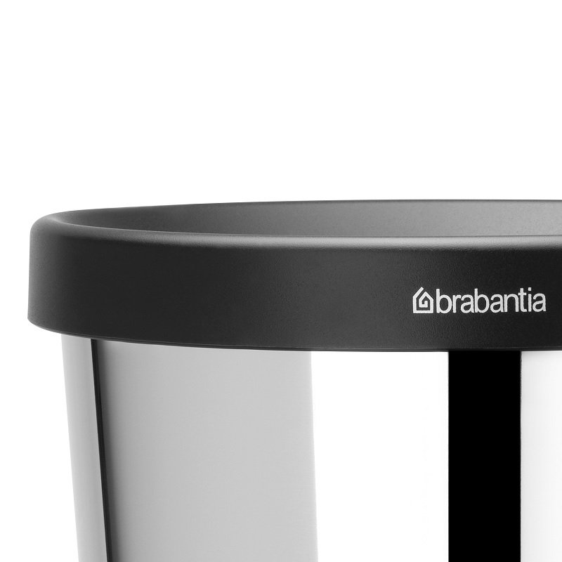 brabantia 364327-brabantia-kosz-do-papieru-11-l-stal-polerowany-pokrywa
