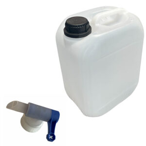 Kanister 5l z kranikiem UN na wodę, chemie, ADR
