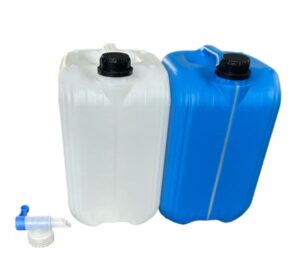 Kanister 10l z kranikiem UN na wodę, chemie, ADR