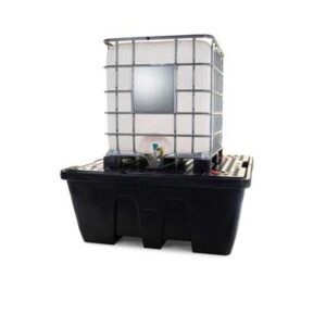 Paleta (wanna) wychwytowa, pojemność 1260 l, stos, czarny