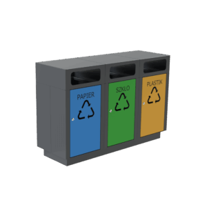 Kosz do segregacji BLOCK II, 150l