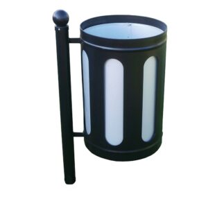 Kosz Classic plus bez daszka stalowy, 35l