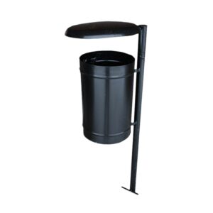 Kosz Classic z daszkiem stalowy, 35l