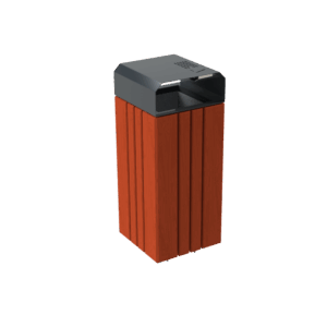 Kosz stalowo-drewniany HONEST III