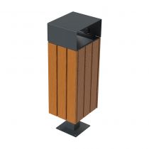 Kosz stalowo-drewniany LORA II