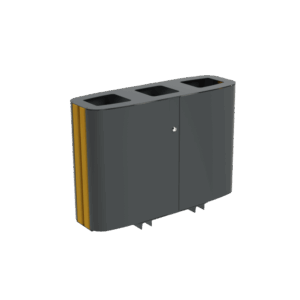 Kosz do segregacji NOBILIUM II, 180l