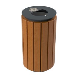 Kosz stalowo-drewniany ROLER III