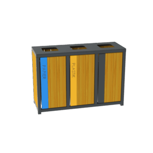 Kosz do segregacji SOFT II, 180l