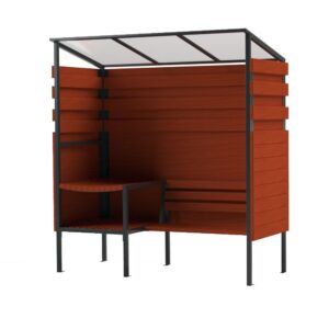 Ławka stalowa dla matki karmiącej