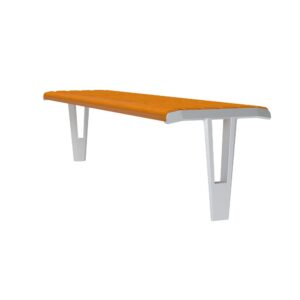 Ławka aluminiowa Enica bez oparcia