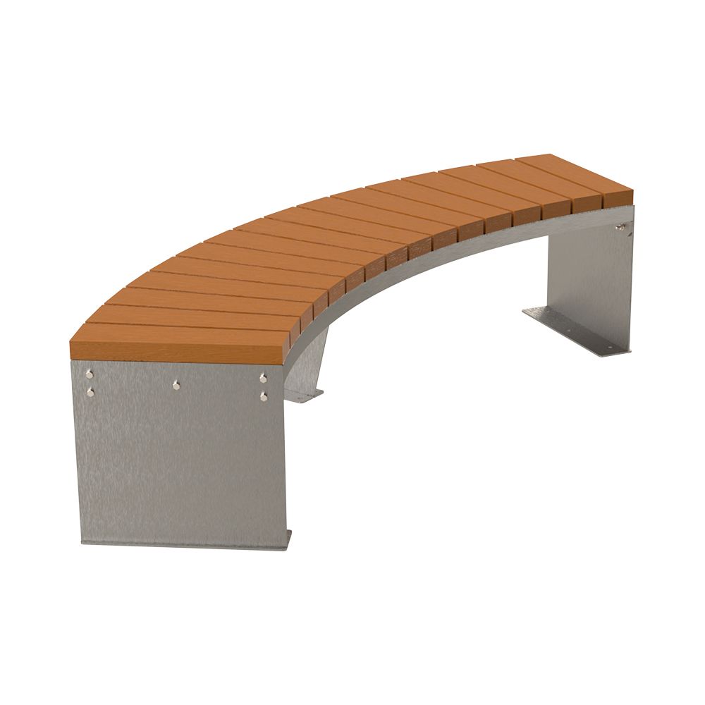 lawka-fala-bez-oparcia-inox