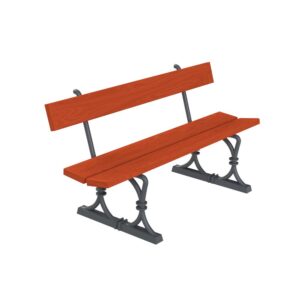 Ławka żeliwna Kraków