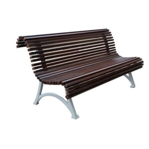 Ławka aluminiowa Retro