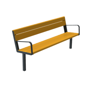Ławka stalowa SENTRA III