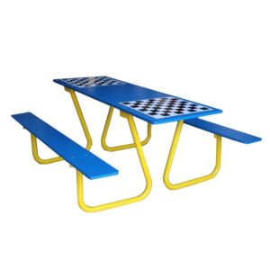 Ławostół do gier z rury