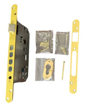 Zamek wpuszczany MCM 601 MR-50 (90/50) 4 bolce z zaczepem płaskim