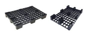 Europaleta plastikowa ażurowa bez płóz 1200x800x143 atest PZH