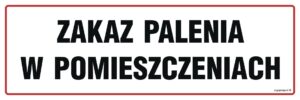 NC050 Zakaz palenia w pomieszczeniach