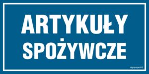 NC067 Artykuły spożywcze