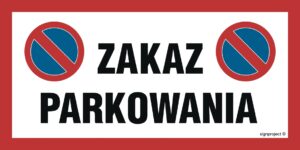 NC068 Zakaz parkowania