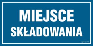 NC074 Miejsce składowania