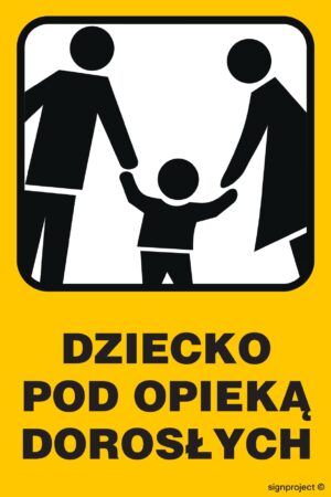 NC085 Dziecko pod opieką dorosłych