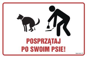 NC132 Posprzątaj po swoim psie