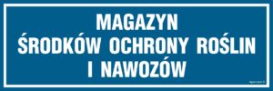 ND013 Magazyn środków ochrony roślin i nawozów