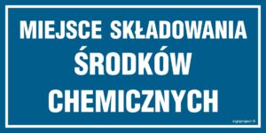 ND014 Miejsce składowania środków chemicznych