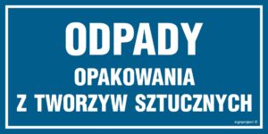 ND021 Odpady opakowania z tworzyw sztucznych
