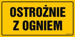ND025 Ostrożnie z ogniem