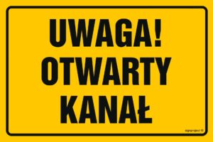 ND034 Uwaga otwarty kanał