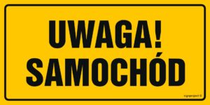 ND035 Uwaga samochód