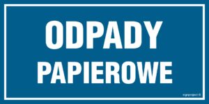 OA105 Odpady papierowe