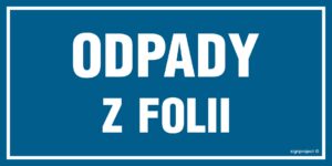 OA106 Odpady z folii