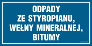 OA110 Odpady ze styropianu