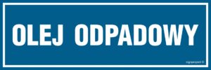 OA168 Olej odpadowy