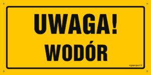OA190 Uwaga wodór