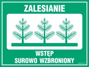 OB002 Zalesianie - wstęp surowo wzbroniony