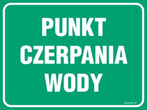 OB013 Punkt czerpania wody