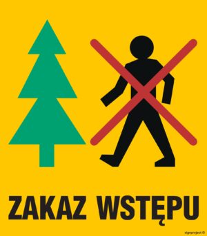 OB020 Zakaz wstępu