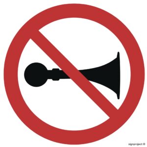 OD002 Zakaz używania synału dźwiękowego