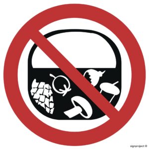 OD008 Zakaz zbierania owoców