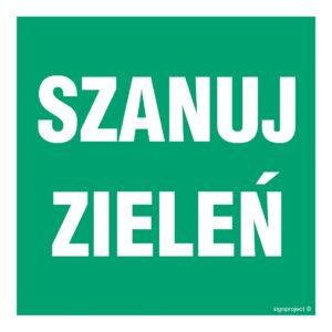 OD019 Szanuj zieleń