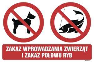 OD021 Zakaz wprowadzania zwierząt i zakaz połowu ryb