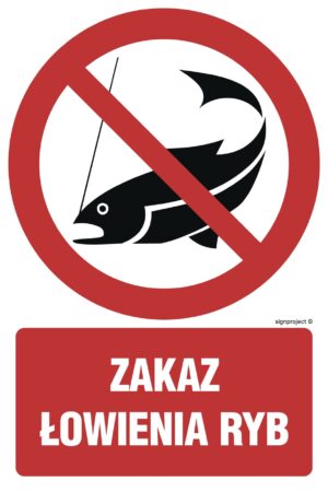 OD023 Zakaz łowienia ryb