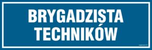 PA102 Brygadzista techników