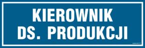 PA104 Kierownik ds. produkcji